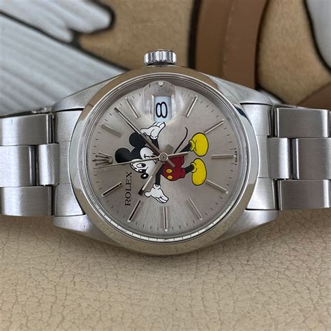 quadrante rolex aftermarket mickey mouse|rolex mickey mouse dials.